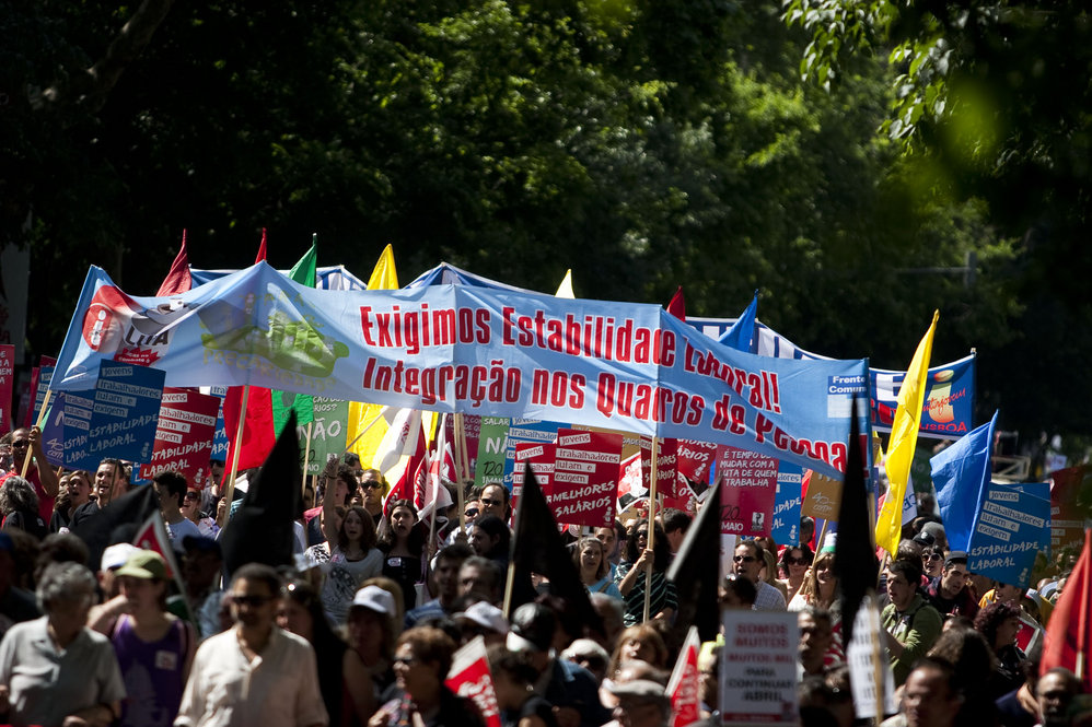 Manifestação CGTP   